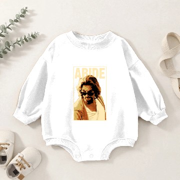 Discover Big Lebowski Abide Sunglasses Stare Baby Romper Sweatshirts