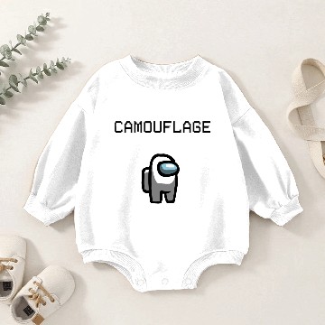 Discover camouflage smart impostor kill Baby Romper Sweatshirts