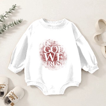 Discover In God we trust Baby Romper Sweatshirts