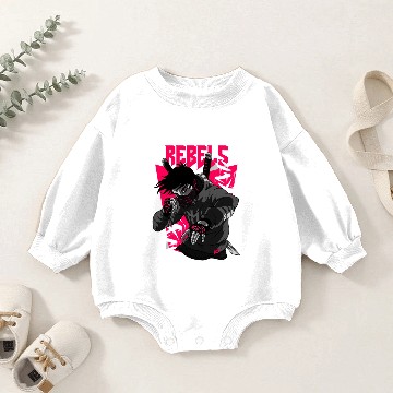 Discover REBELS Baby Romper Sweatshirts