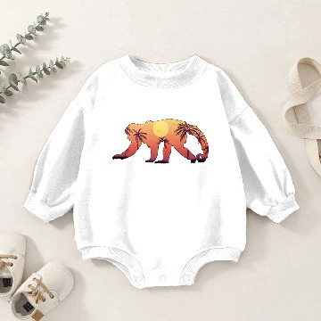 Discover Monkey chimpanzee monkey Baby Romper Sweatshirts