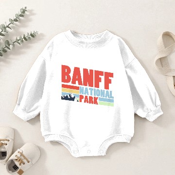 Discover Banff National Park Baby Romper Sweatshirts