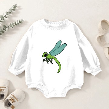 Discover Dragonfly Baby Romper Sweatshirts