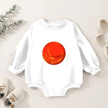 Discover Solar System Planets Science Space Planet Mars Baby Romper Sweatshirts
