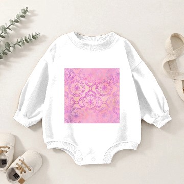 Discover pink batik Baby Romper Sweatshirts