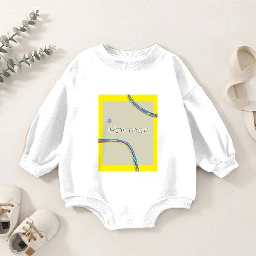 Discover New York Subway Baby Romper Sweatshirts
