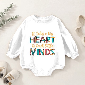 Discover Daycare Teacher Baby Romper Sweatshirts