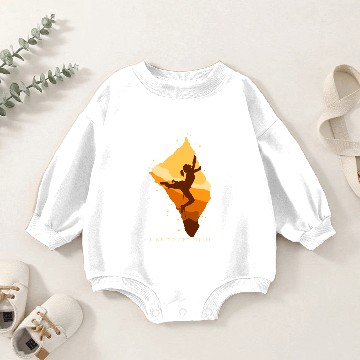 Discover Bouldering Baby Romper Sweatshirts