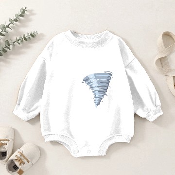 Discover Storm Chasing Design for a Meteorologist Baby Romper Sweatshirts