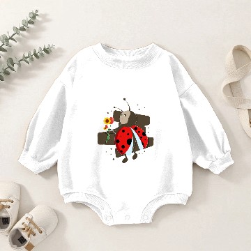 Discover Lucky bug Baby Romper Sweatshirts
