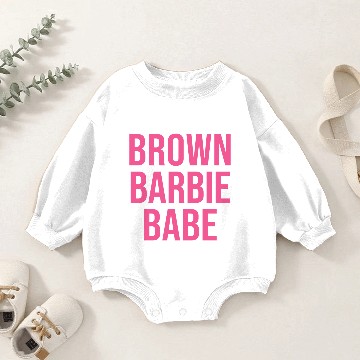 Discover Brown Barbie Babe, Brown Barbie Baby Romper Sweatshirts