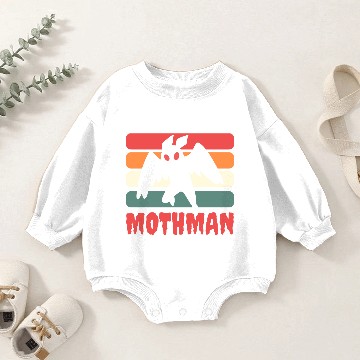 Discover Mothman Baby Romper Sweatshirts