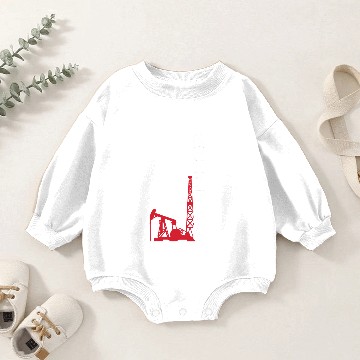 Discover Oilfield Worker Rig Roughneck Baby Romper Sweatshirts