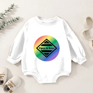Discover Rainbow Autism Spectrum Logo Baby Romper Sweatshirts
