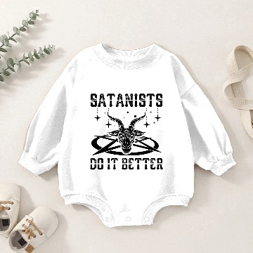 Discover Pentagram | Satanism Satanist Witchcraft Gift Baby Romper Sweatshirts