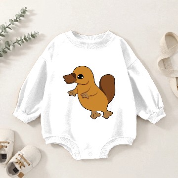 Discover Platypus Baby Romper Sweatshirts