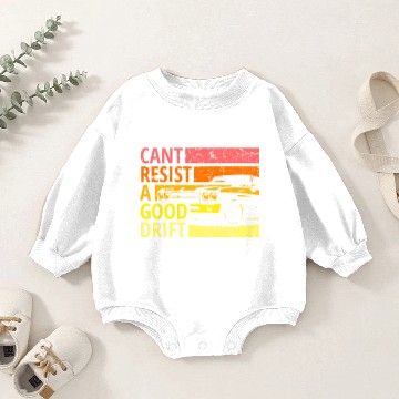 Discover Cant resist a drift, Drift, Drive Baby Romper Sweatshirts