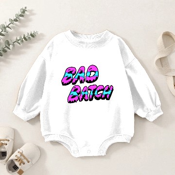 Discover bad batch merch Baby Romper Sweatshirts