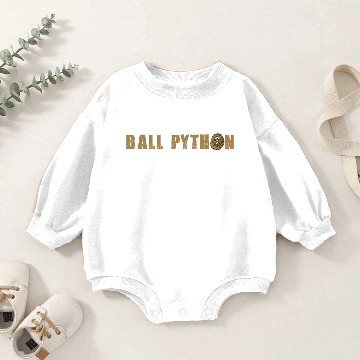 Discover Ball Python Joke Snake Reptiles Snakes Reptile Baby Romper Sweatshirts