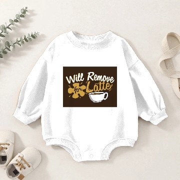 Discover Remove For Latte Baby Romper Sweatshirts