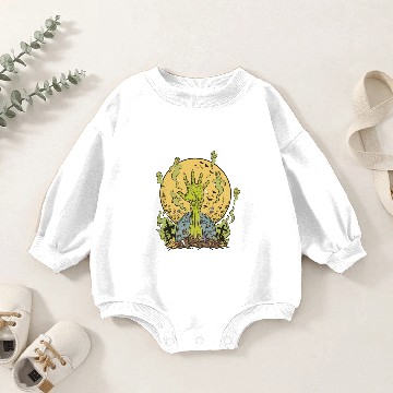 Discover graveyard undead's hand Baby Romper Sweatshirts