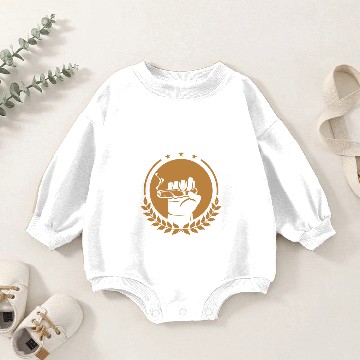 Discover Cigars Tap Dat Ash Funny Cigar Smoking Baby Romper Sweatshirts