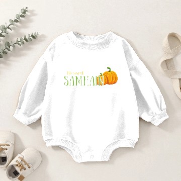 Discover BLESSED SAMHAIN Baby Romper Sweatshirts