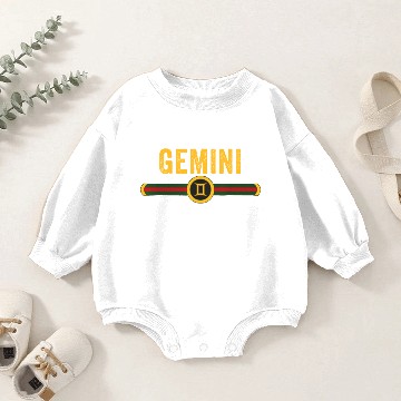 Discover Gemini Baby Romper Sweatshirts