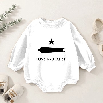 Discover Come and Take It Baby Romper Sweatshirts