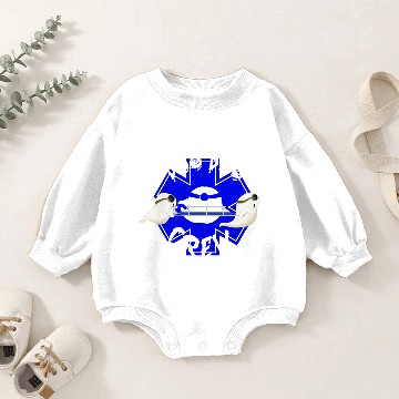 Discover Boo Boo Crew -Ghost Nurse Baby Romper Sweatshirts