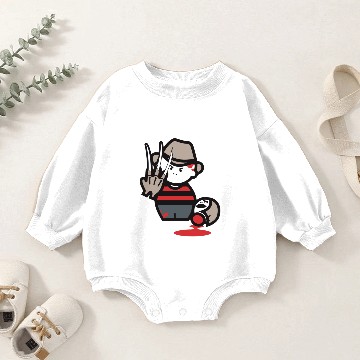 Discover Freddy Krueger Cartoon Baby Romper Sweatshirts