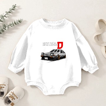 Discover TRUENO AE 86 INITIAL D Baby Romper Sweatshirts