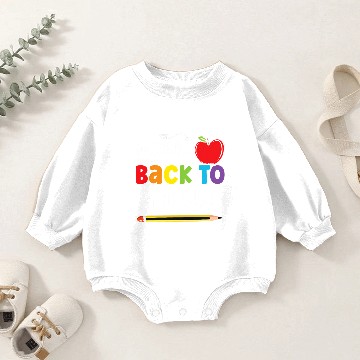 Discover Back To School First Day of School Teachers Baby Romper Sweatshirts