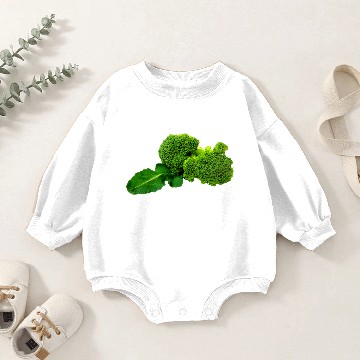 Discover green broccoli Baby Romper Sweatshirts