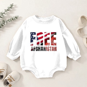 Discover Free Afghanistan Baby Romper Sweatshirts