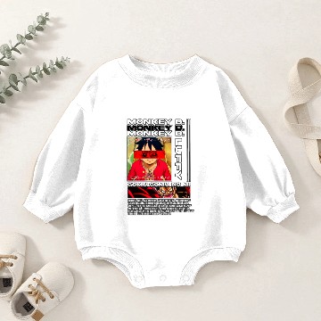Discover Monkey d luffy Baby Romper Sweatshirts