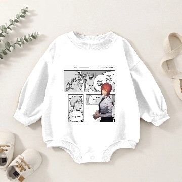 Discover Makima (Comic) - Chainsaw Baby Romper Sweatshirts