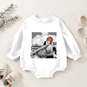 Discover Makima Summoning (Comic) - Chainsaw Baby Romper Sweatshirts