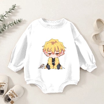 Discover Cute Crying zenittsu Baby Romper Sweatshirts