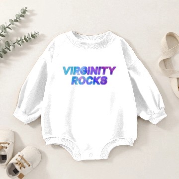 Discover Virginity Rocks 5 Baby Romper Sweatshirts