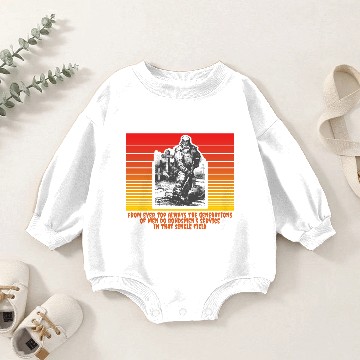 Discover Single Field Grave Digger Baby Romper Sweatshirts