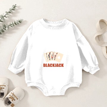 Discover Funny Casino Id Rather Be Playing Blackjack Baby Romper Sweatshirts