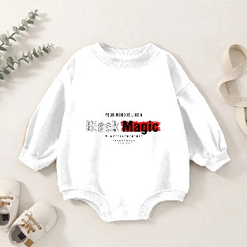 Discover Black Magic Baby Romper Sweatshirts