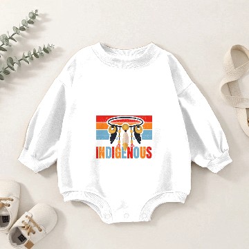 Discover Native American Strong Resilient Indigenous Baby Romper Sweatshirts