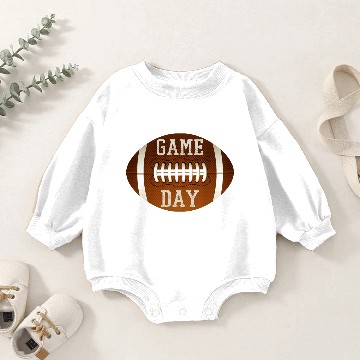 Discover GAME DAY FOOTBALL Baby Romper Sweatshirts