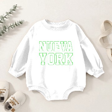 Discover Nueva York City Baby Romper Sweatshirts