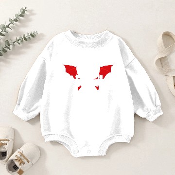 Discover Funny Dadcula Bat Wing Happy Halloween Baby Romper Sweatshirts