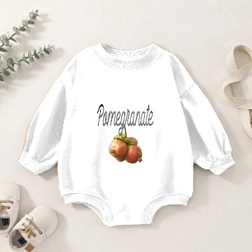 Discover Pomegranate fruit Baby Romper Sweatshirts