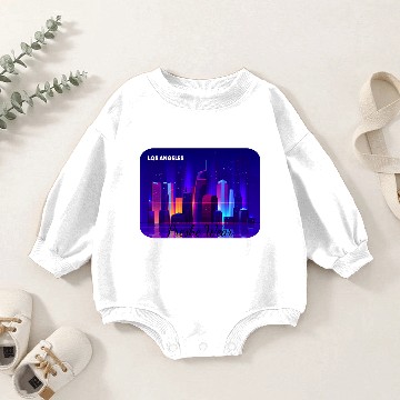 Discover Preshe Wear Los Angeles Baby Romper Sweatshirts