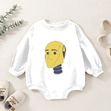 Discover Crash Test Dummy - Testing Device - Stuntman Head Baby Romper Sweatshirts